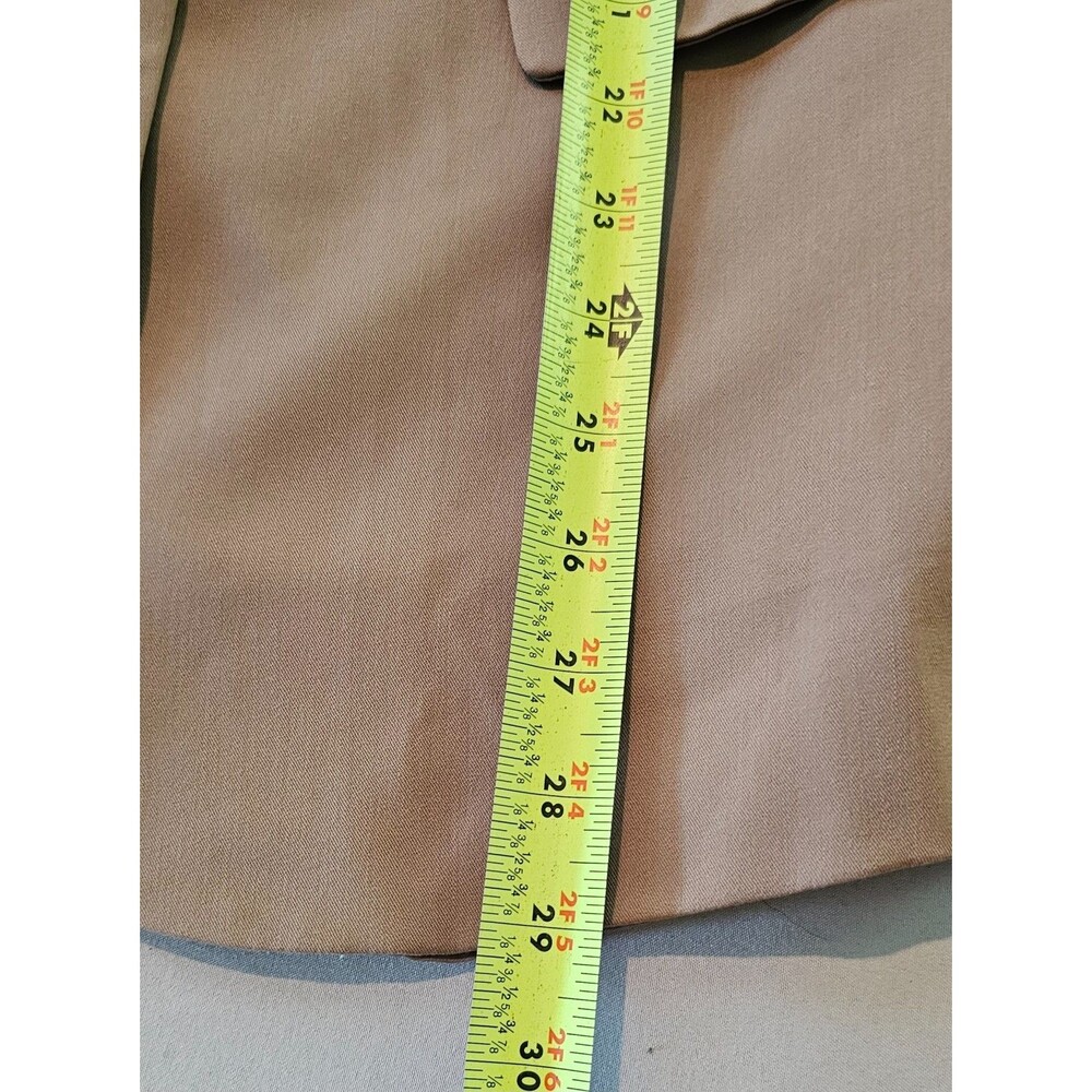 Cicy Bell Women’s XL Beige Blazer NWT Casual Work Jacket Single Button Career - Picture 7 of 10
